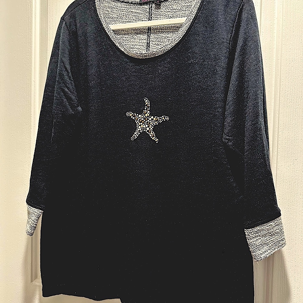 Fresh Produce casual french terry sweatshirt. XL